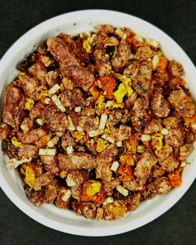 Jagnięcina JERKY z ryżem